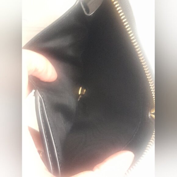 Michael Kors Black Serena Quilted Chain Shoulder Bag - Picture 6 of 16